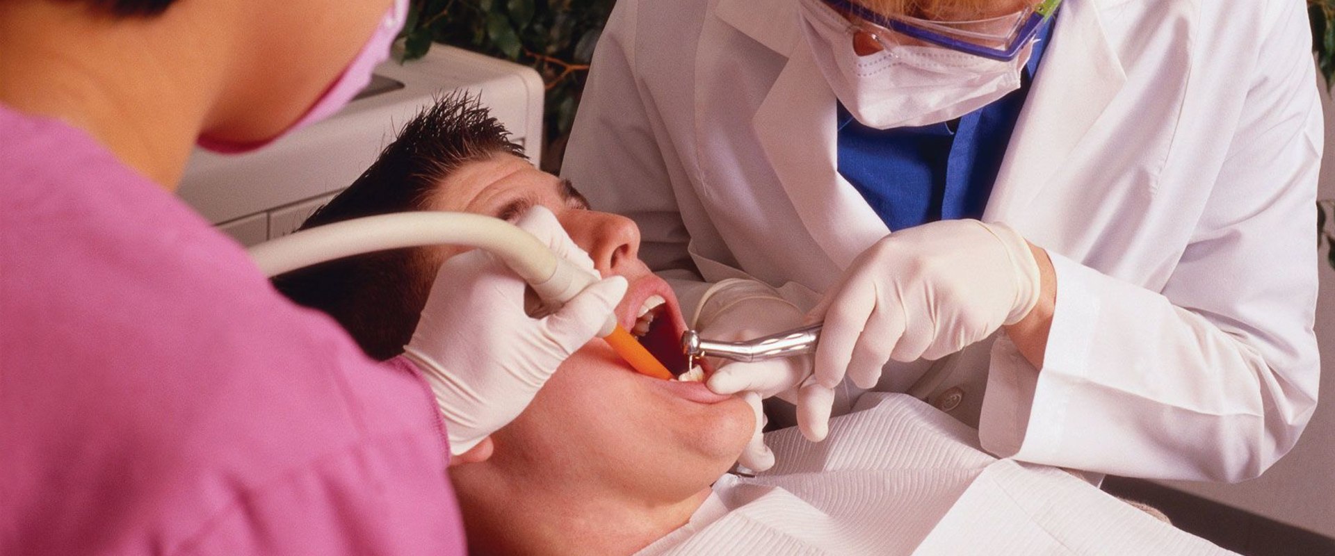 What are the 8 different typical types of work of a dentist?